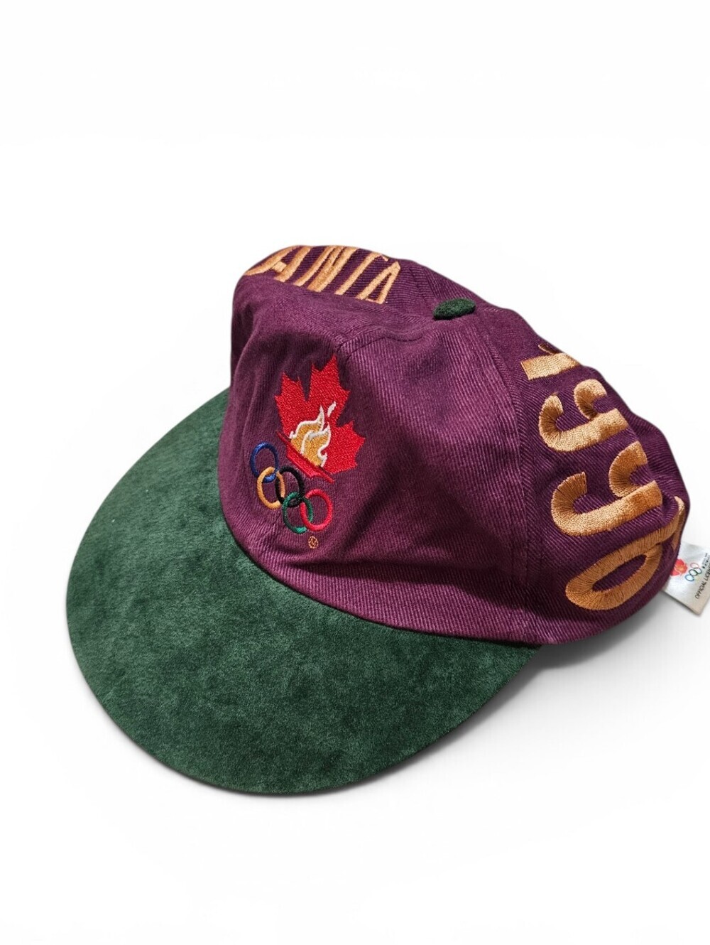 Vintage 1996 Atlanta Olympics Adjustable Hat